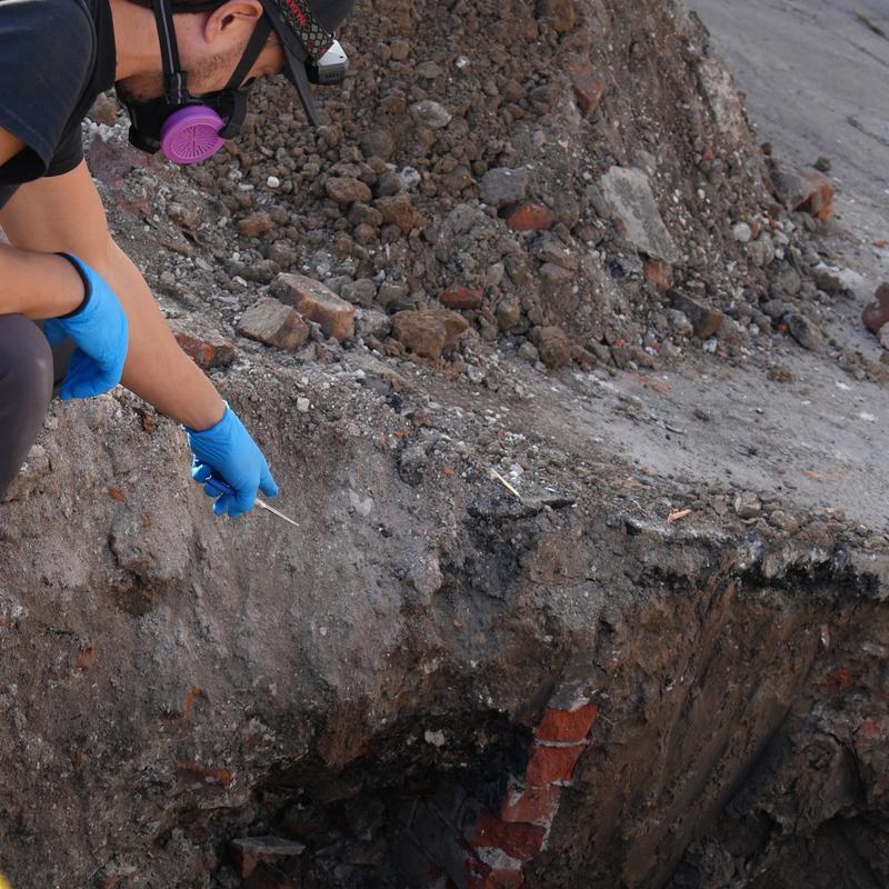 Soil contamination survey and testing